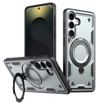 Custodia TPU ibrido con supporto MagSafe per Samsung Galaxy S26+