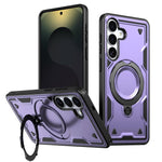 Custodia TPU ibrido con supporto MagSafe per Samsung Galaxy S26+