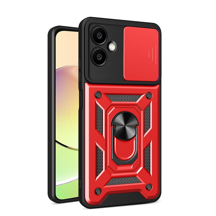 Custodia TPU PC con copertura scorrevole per Samsung Galaxy A36 5