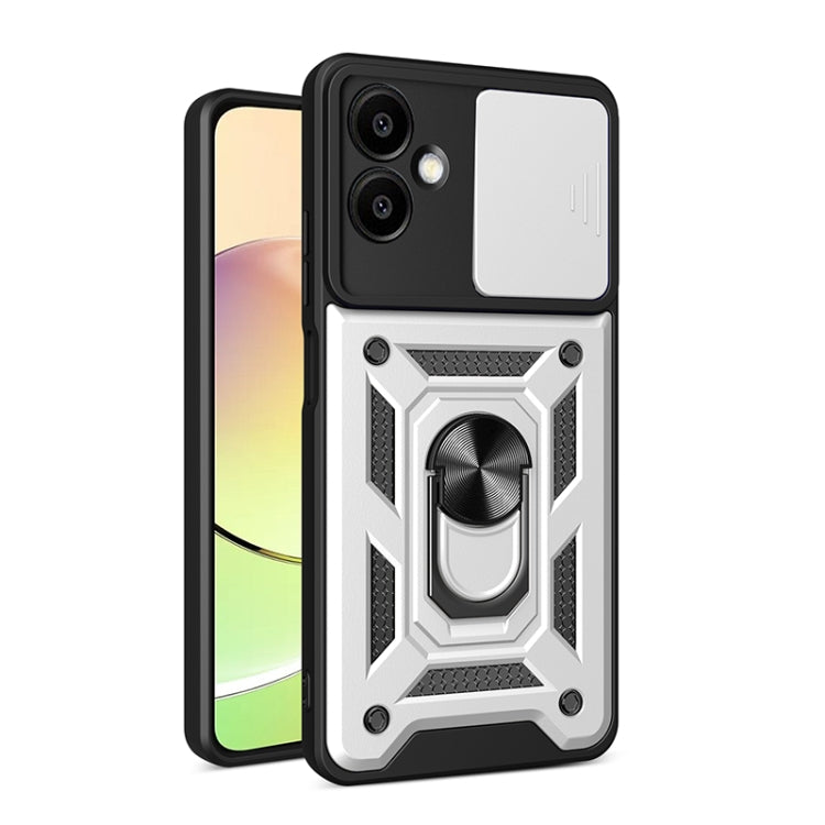 Custodia TPU PC con copertura scorrevole per Samsung Galaxy A36 5