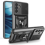 Custodia TPU PC con copertura scorrevole fotocamera Galaxy A17 A2
