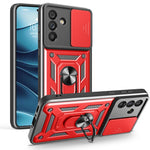 Custodia TPU PC con copertura scorrevole fotocamera Galaxy A17 A2