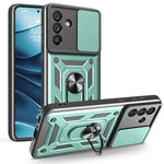 Custodia TPU PC con copertura scorrevole fotocamera Galaxy A17 A2