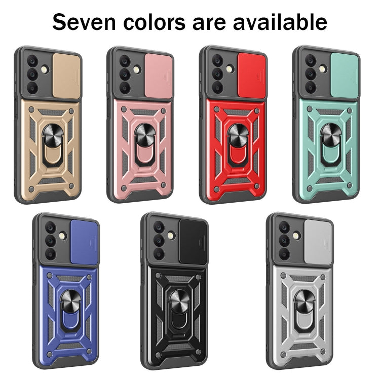 Custodia TPU PC con copertura scorrevole fotocamera Galaxy A17 A2