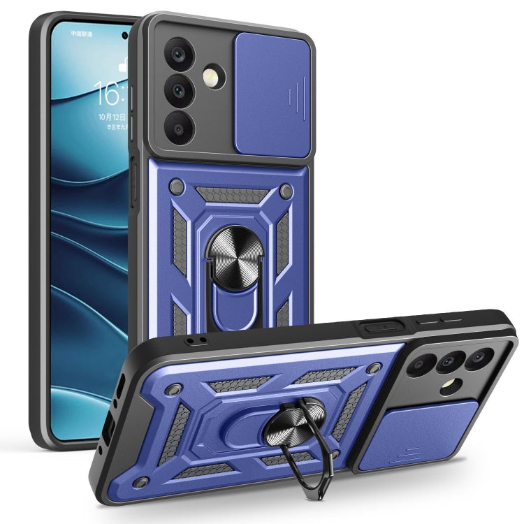 Custodia TPU PC con copertura scorrevole fotocamera Galaxy A17 A2