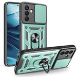 Custodia TPU PC con copertura scorrevole fotocamera Galaxy A17 A2