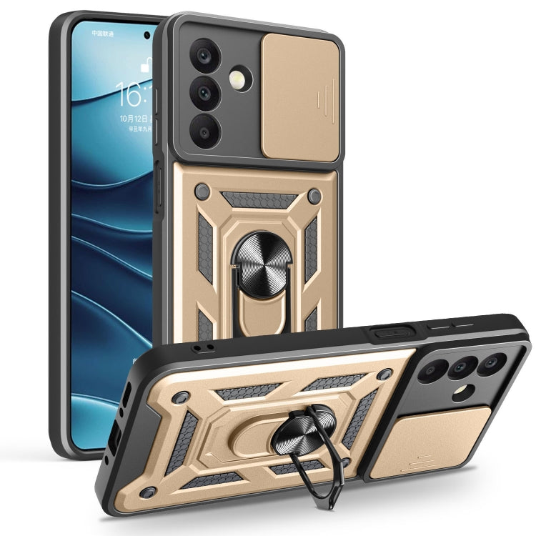 Custodia TPU PC con copertura scorrevole fotocamera Galaxy A17 A2