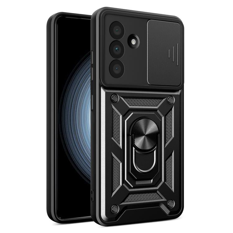 Custodia TPU PC con copertura scorrevole per Samsung Galaxy A36 5