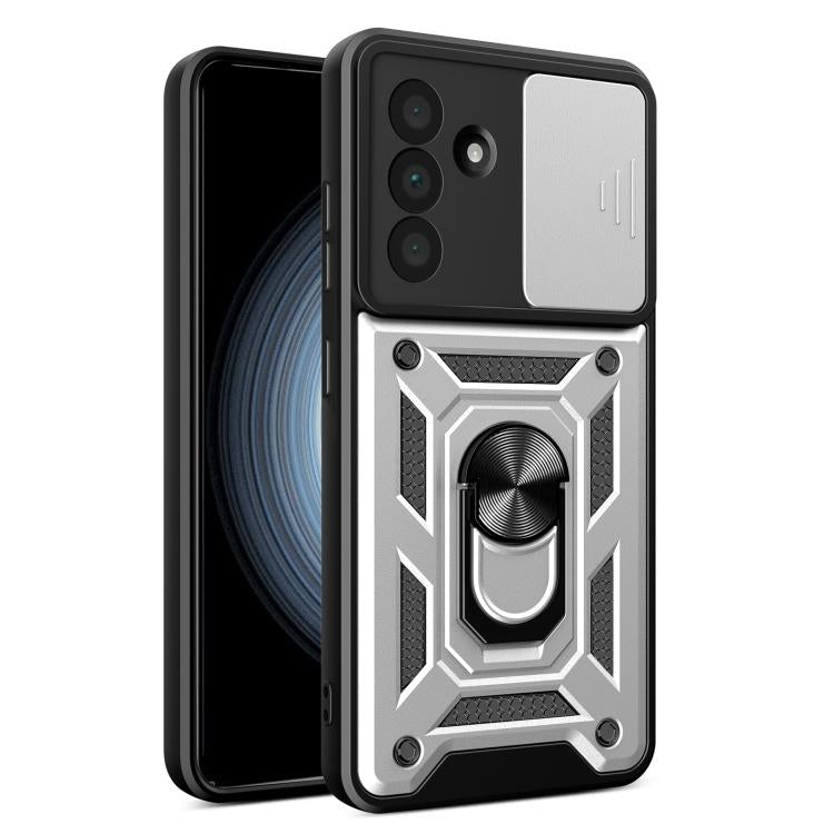 Custodia TPU PC con copertura scorrevole per Samsung Galaxy A36 5
