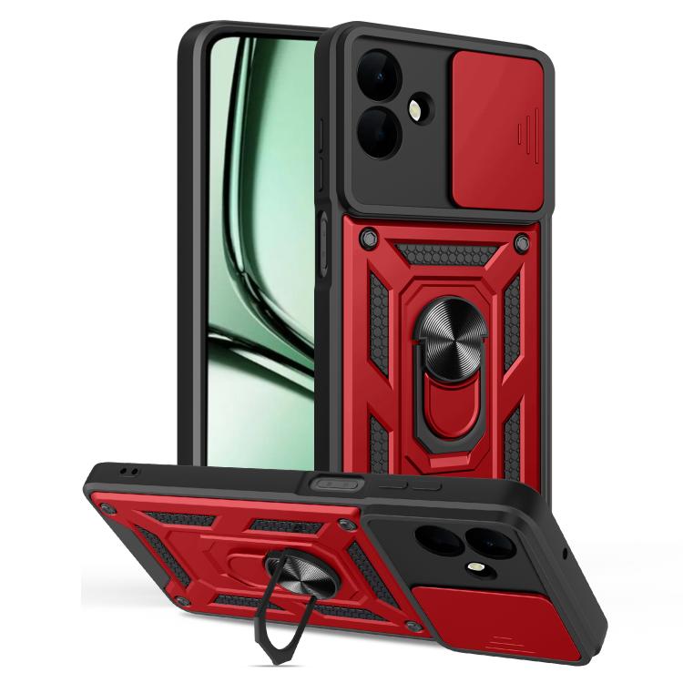 Custodia TPU PC con copertura scorrevole fotocamera Galaxy A17 A2