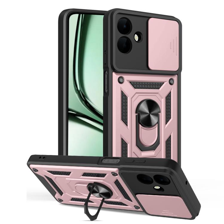 Custodia TPU PC con copertura scorrevole fotocamera Galaxy A17 A2