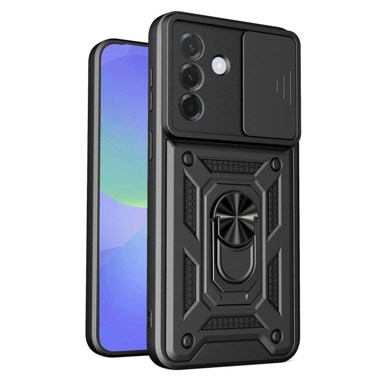 Custodia TPU PC con copertura scorrevole fotocamera Samsung A57