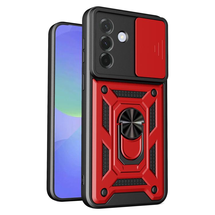 Custodia TPU PC con copertura scorrevole fotocamera Samsung A57
