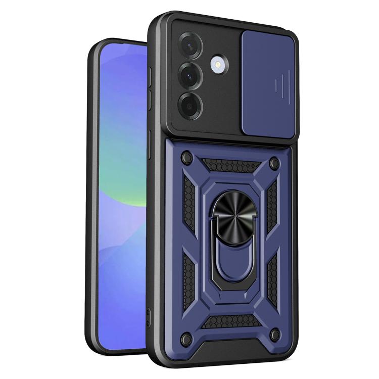 Custodia TPU PC con copertura scorrevole fotocamera Samsung A57