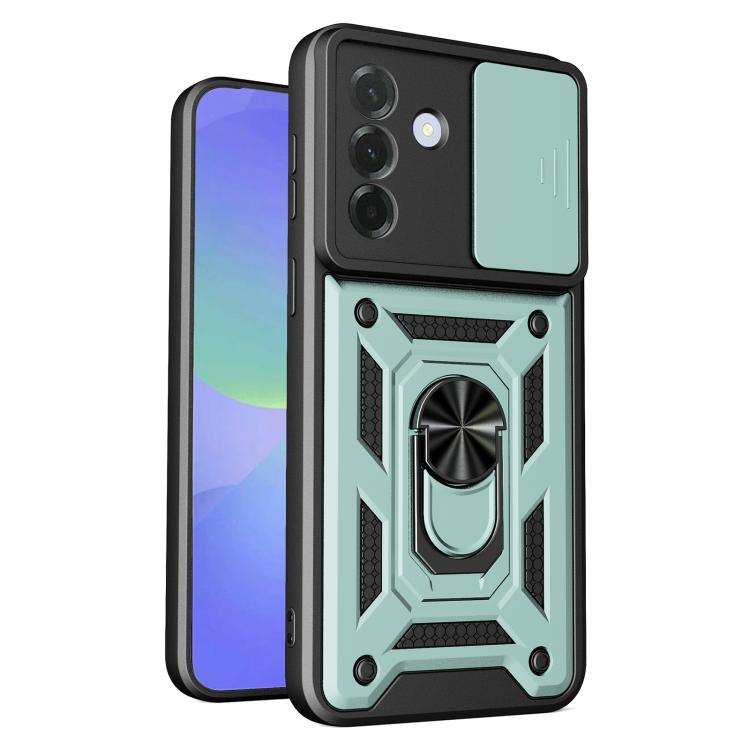 Custodia TPU PC con copertura scorrevole fotocamera Samsung A57