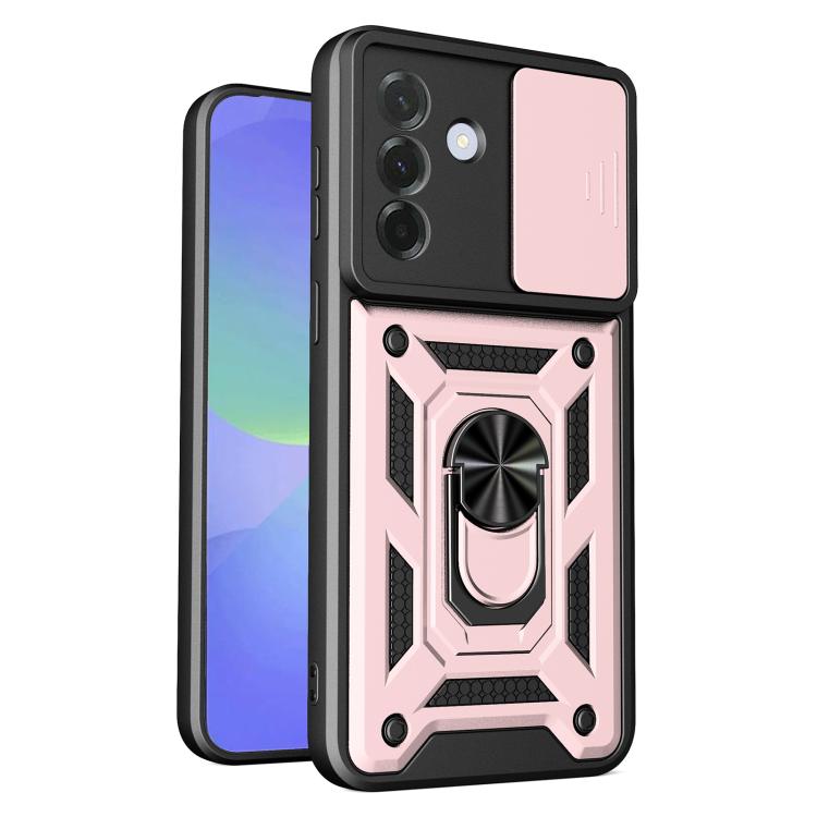 Custodia TPU PC con copertura scorrevole fotocamera Samsung A57