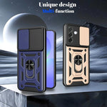 Custodia TPU PC con copertura scorrevole fotocamera Samsung A57
