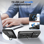 Custodia TPU PC con copertura scorrevole fotocamera Samsung A57