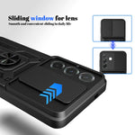 Custodia TPU PC con copertura scorrevole fotocamera Samsung A57