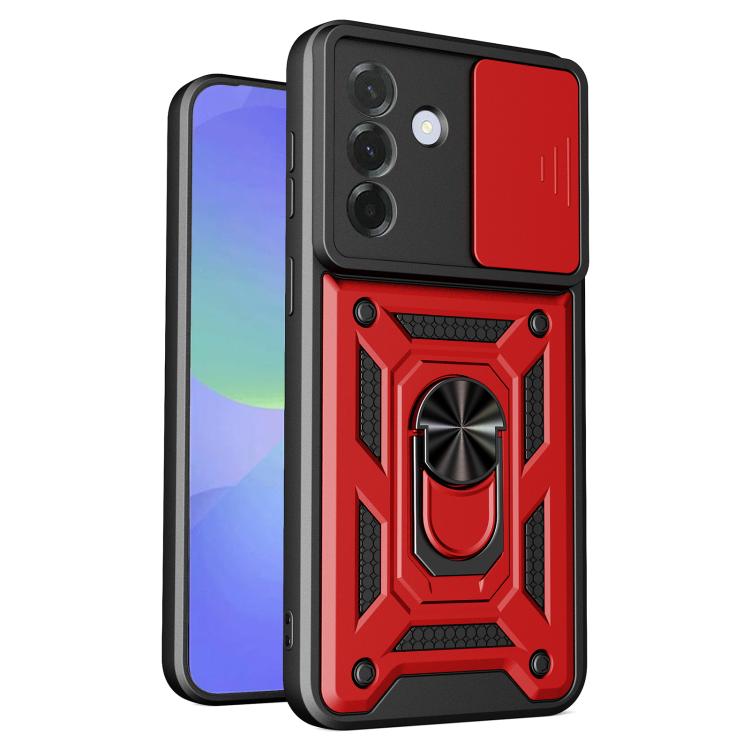 Custodia TPU PC con copertura scorrevole fotocamera Samsung A57