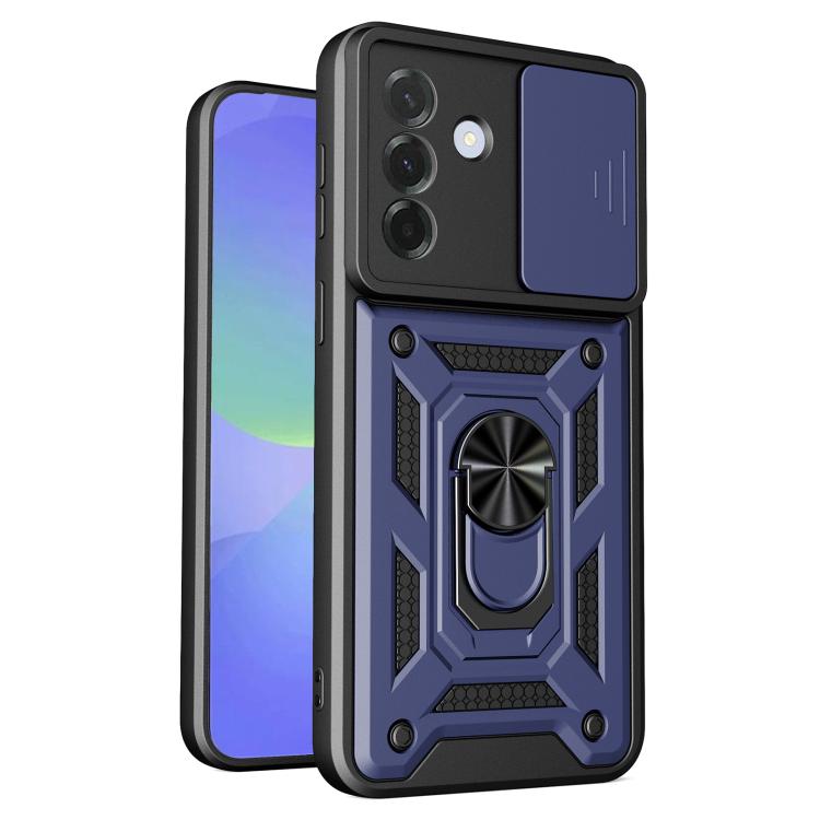 Custodia TPU PC con copertura scorrevole fotocamera Samsung A57
