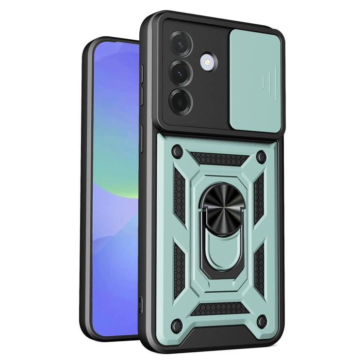 Custodia TPU PC con copertura scorrevole fotocamera Samsung A57