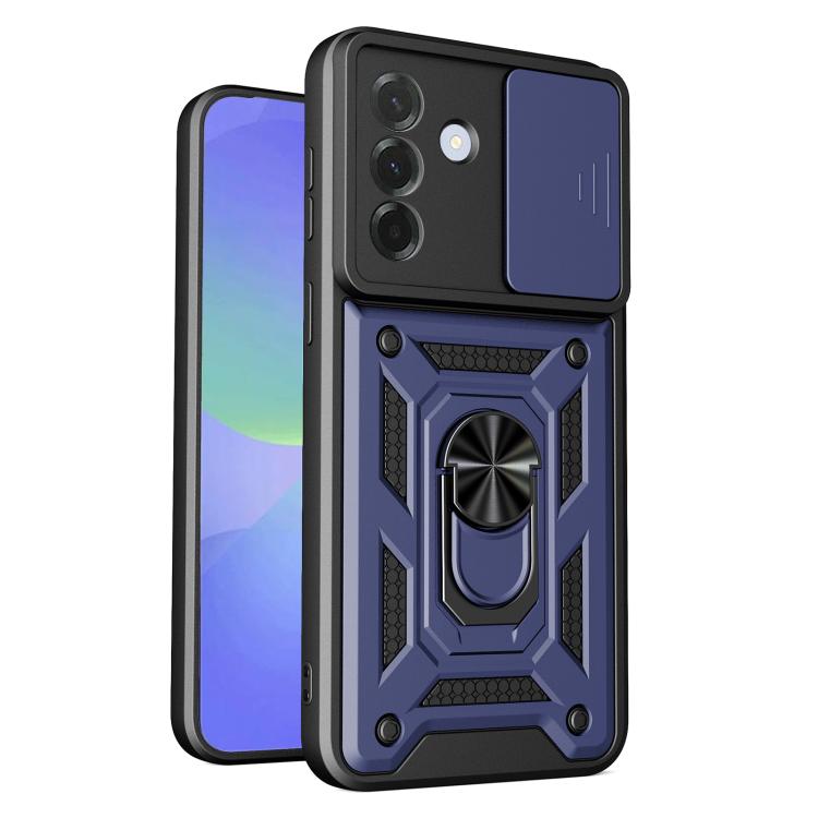 Custodia TPU PC con copertura scorrevole fotocamera Samsung A57