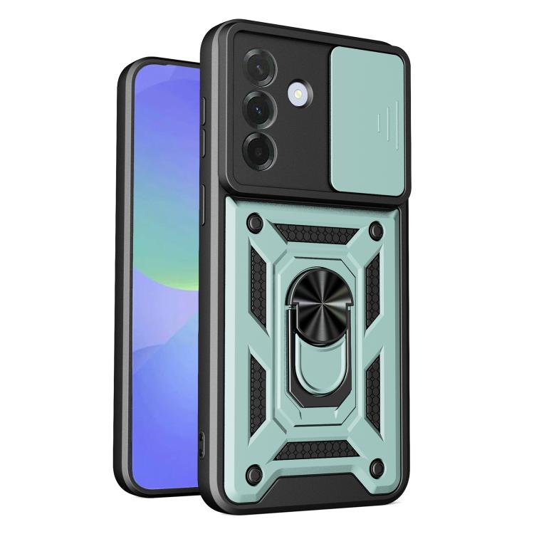 Custodia TPU PC con copertura scorrevole fotocamera Samsung A57