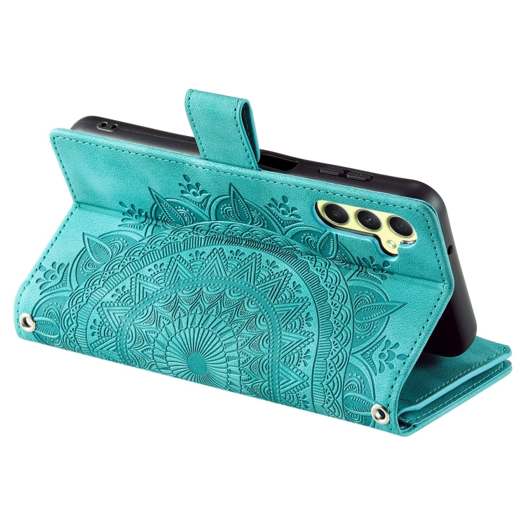 Custodia portafoglio in pelle per Samsung Galaxy S25 5G