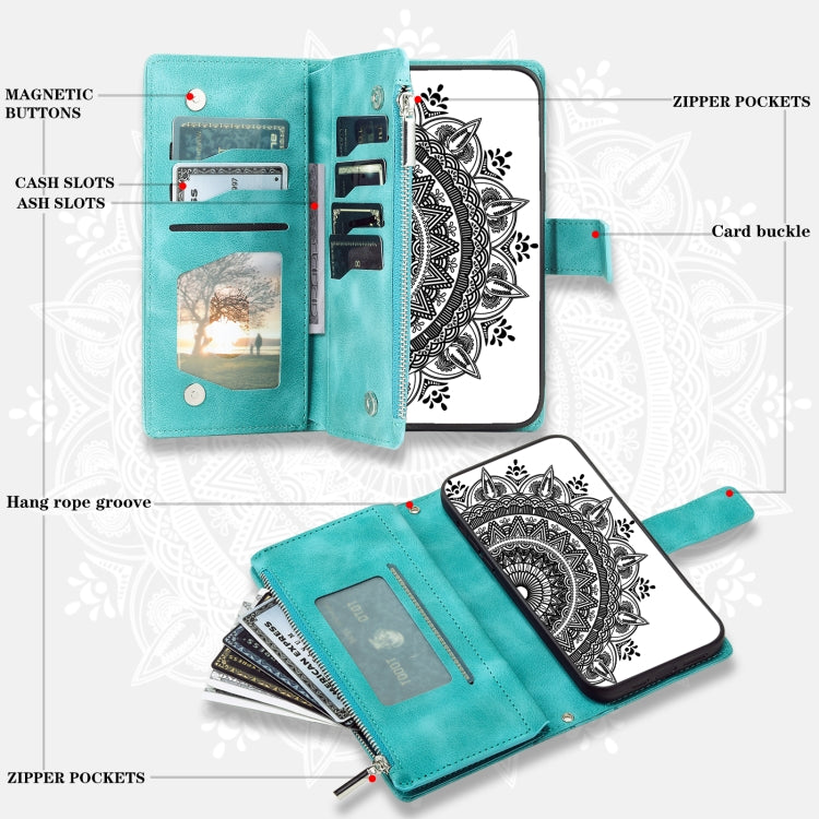 Custodia portafoglio in pelle per Samsung Galaxy S25 5G