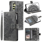 Custodia portafoglio in pelle per Samsung Galaxy S25 5G