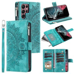 Custodia portafoglio in pelle per Samsung Galaxy S25 5G