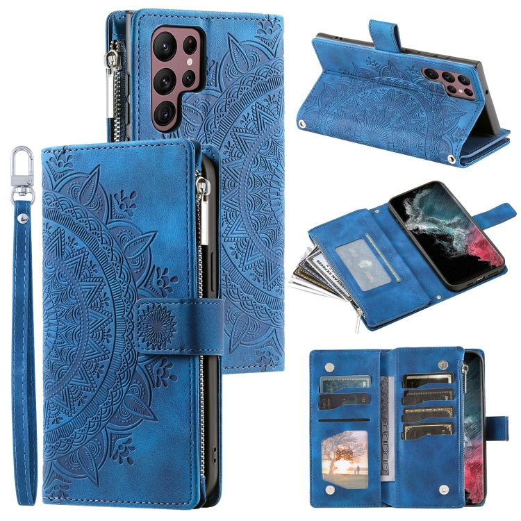 Custodia portafoglio in pelle per Samsung Galaxy S25 5G