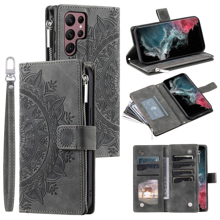 Custodia portafoglio in pelle per Samsung Galaxy S25 5G