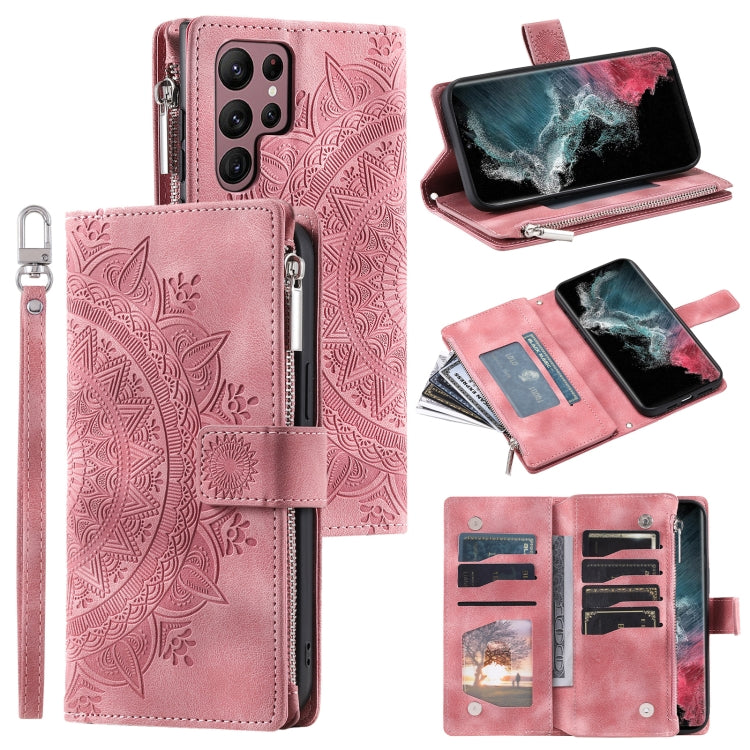 Custodia portafoglio in pelle per Samsung Galaxy S25 5G