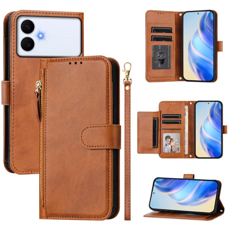 Custodia portafoglio in pelle per Samsung Galaxy S26 FE 5G