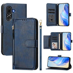 Custodia portafoglio in pelle con cerniera per Samsung Galaxy M56