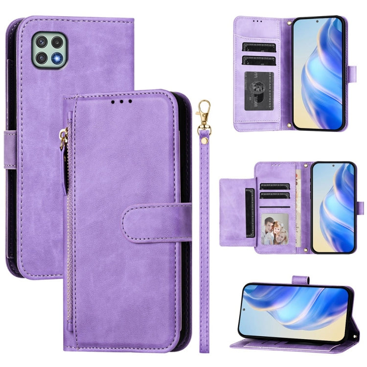 Custodia portafoglio in pelle per Samsung Galaxy A73