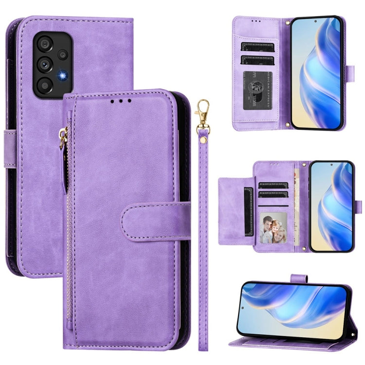 Custodia portafoglio in pelle per Samsung Galaxy A73