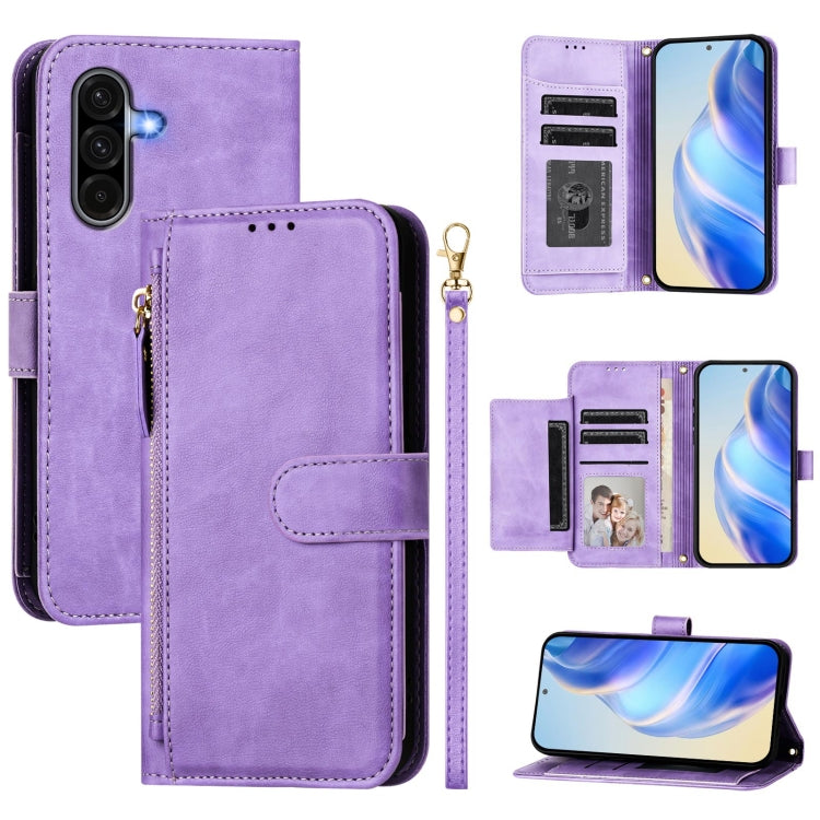 Custodia portafoglio in pelle per Samsung Galaxy A56 5G
