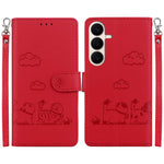 Custodia portafoglio in pelle RFID per Samsung Galaxy S26 FE 5G