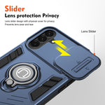 Custodia con supporto ad anello per Samsung Galaxy A36