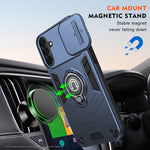 Custodia con supporto ad anello per Samsung Galaxy A36