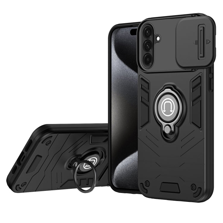 Custodia con supporto ad anello per Samsung Galaxy A36