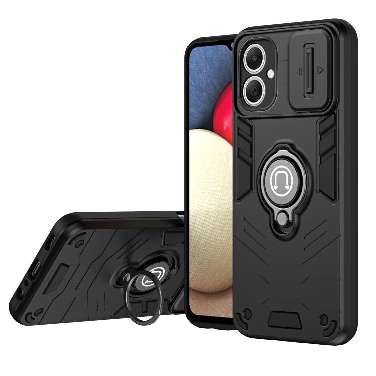 Custodia con supporto ad anello per Samsung Galaxy A57 5G