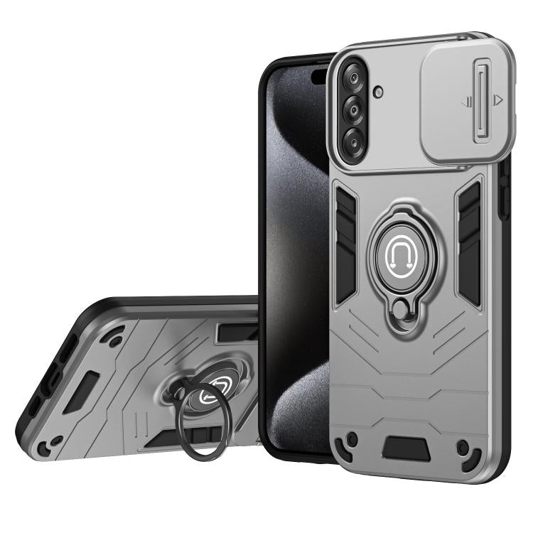 Custodia con supporto ad anello per Samsung Galaxy A57 5G