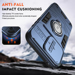 Custodia con supporto ad anello per Samsung Galaxy A57 5G