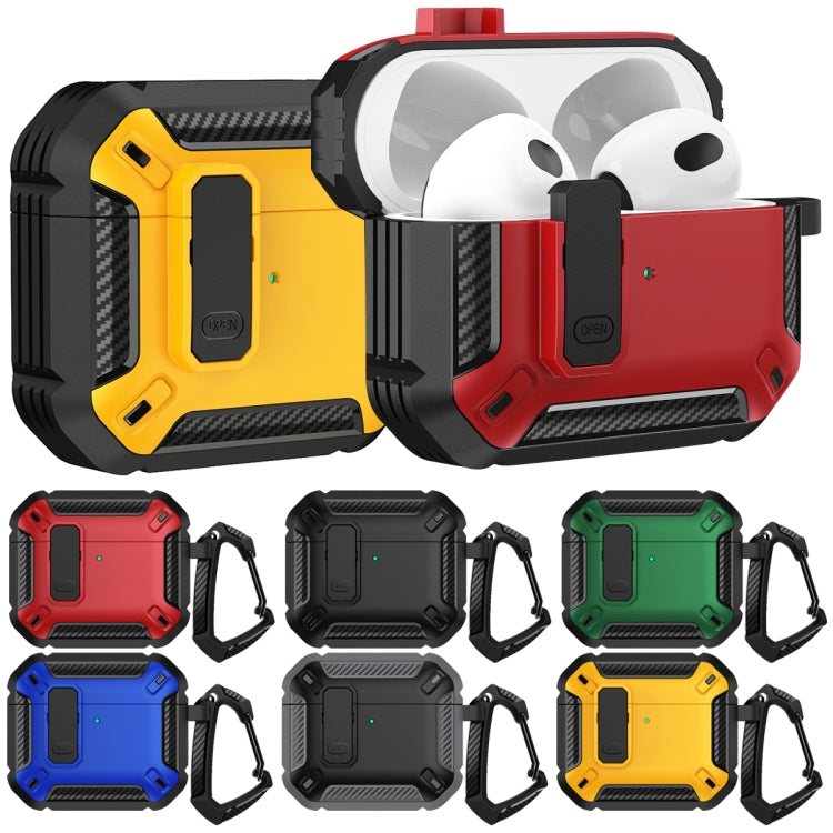 Custodia protettiva per AirPods 4 con gancio