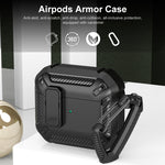 Custodia protettiva per AirPods 4 con gancio