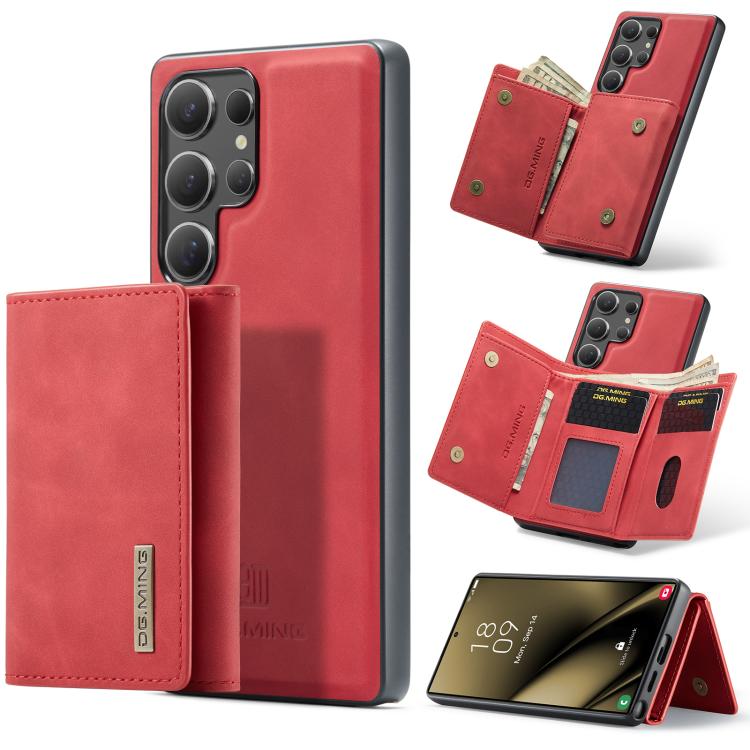 Custodia portafoglio magnetica per Samsung Galaxy S25 Ultra
